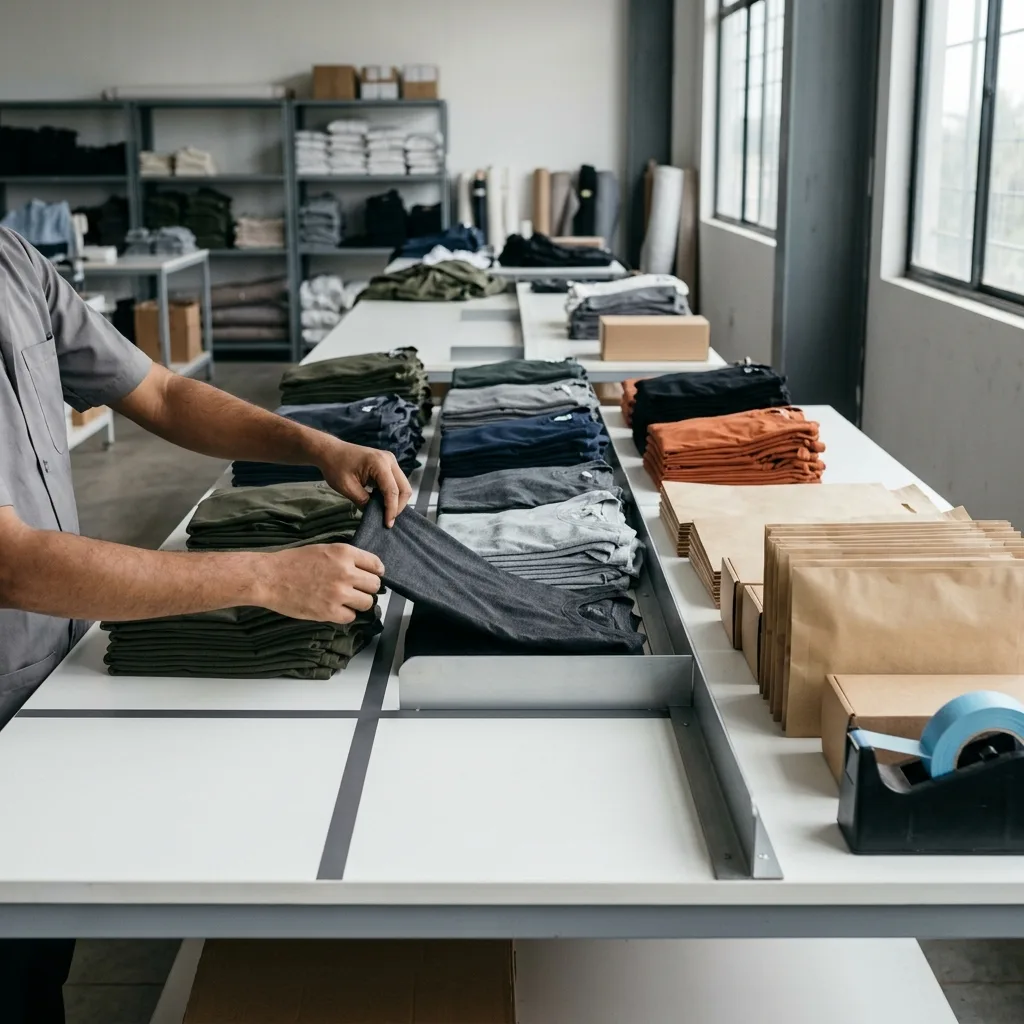 Apparel sorting and folding