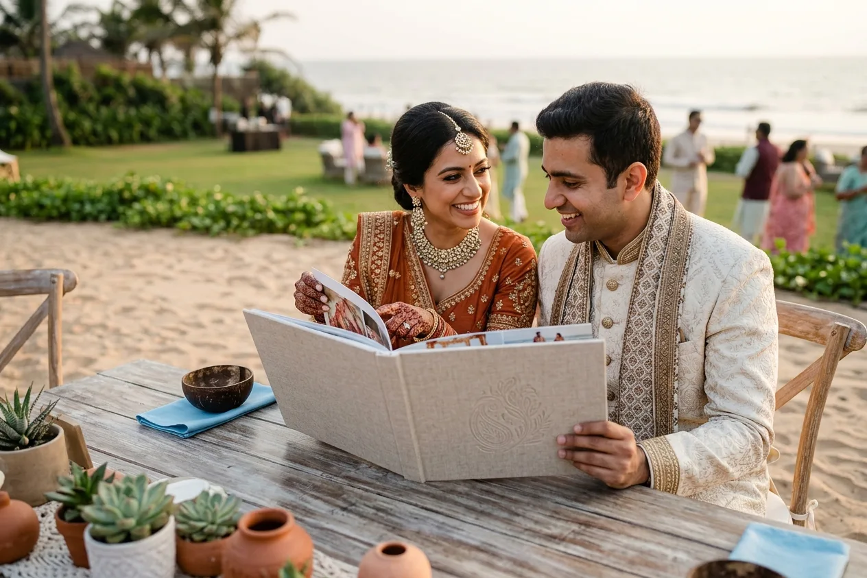 Beachside wedding · North Goa
