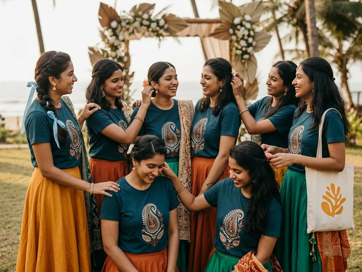 Wedding party tees