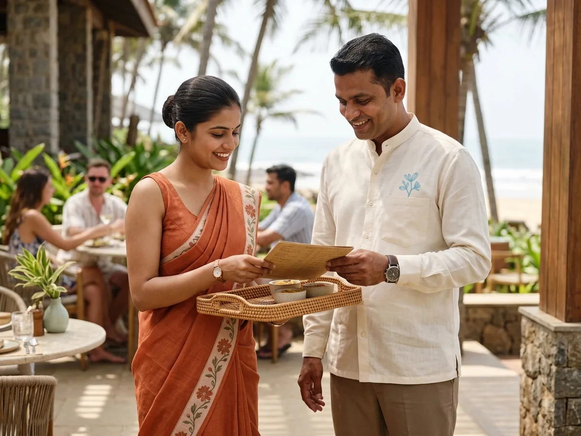 Resort F&B uniforms
