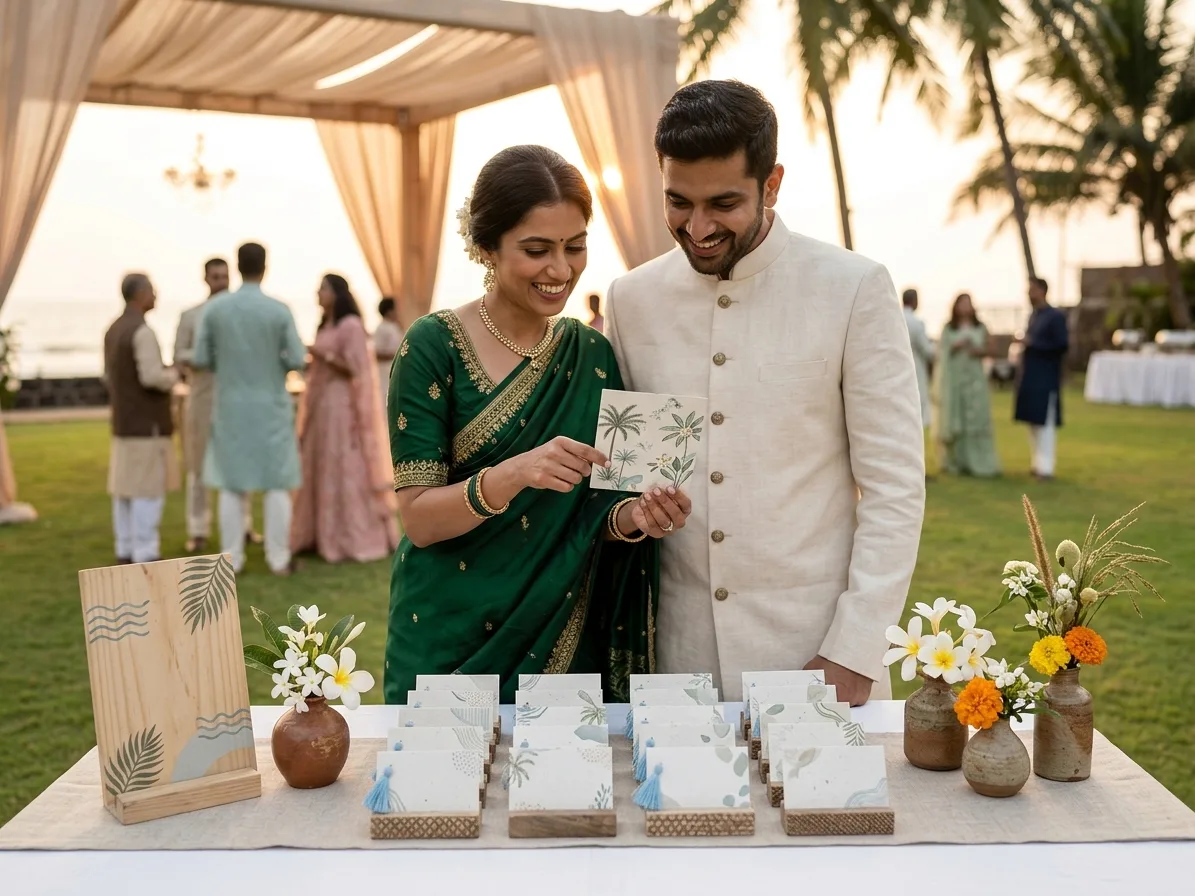 Wedding name cards