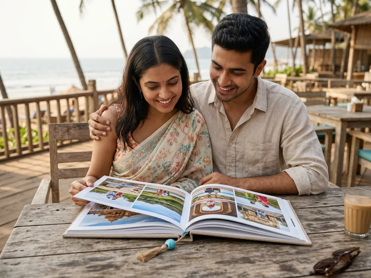 Tourism experience photobook
